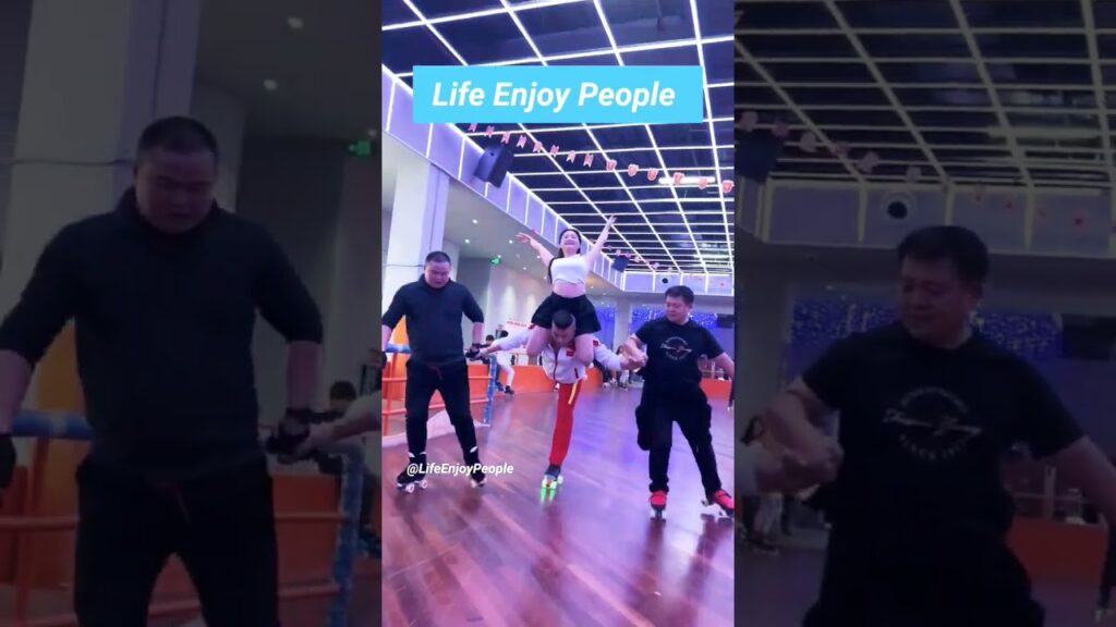 Skating Girl & Boy Viral Shorts 💁⛸️Roller Skating 🛼 Ep 384 #shorts #skating #sports