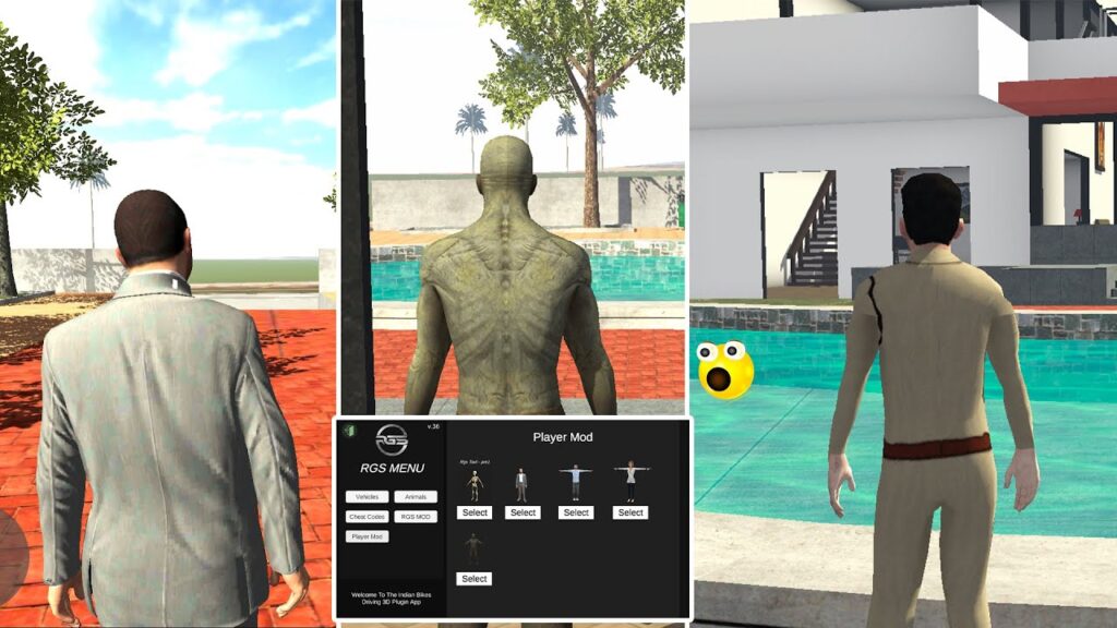 TOP 5 NEW CHARACTERS | RGS TOOL ALL NEW CHEATS CODE INDIAN BIKES DRIVING 3D