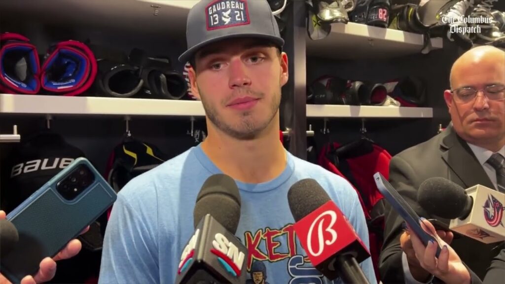 Blue Jackets reaction to loss vs. Panthers amid Johnny Gaudreau tribute during home opener