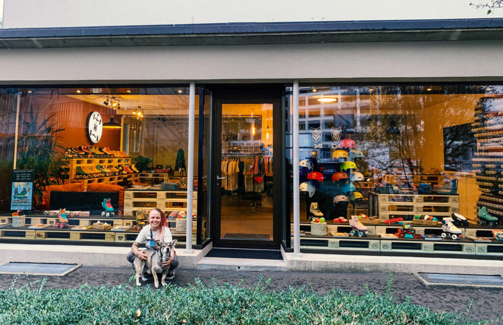 The First Roller Skate Shop in Switzerland
