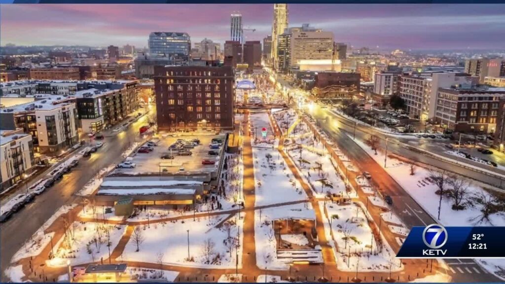 The Riverfront gets decked out for the holidays with lights festival
