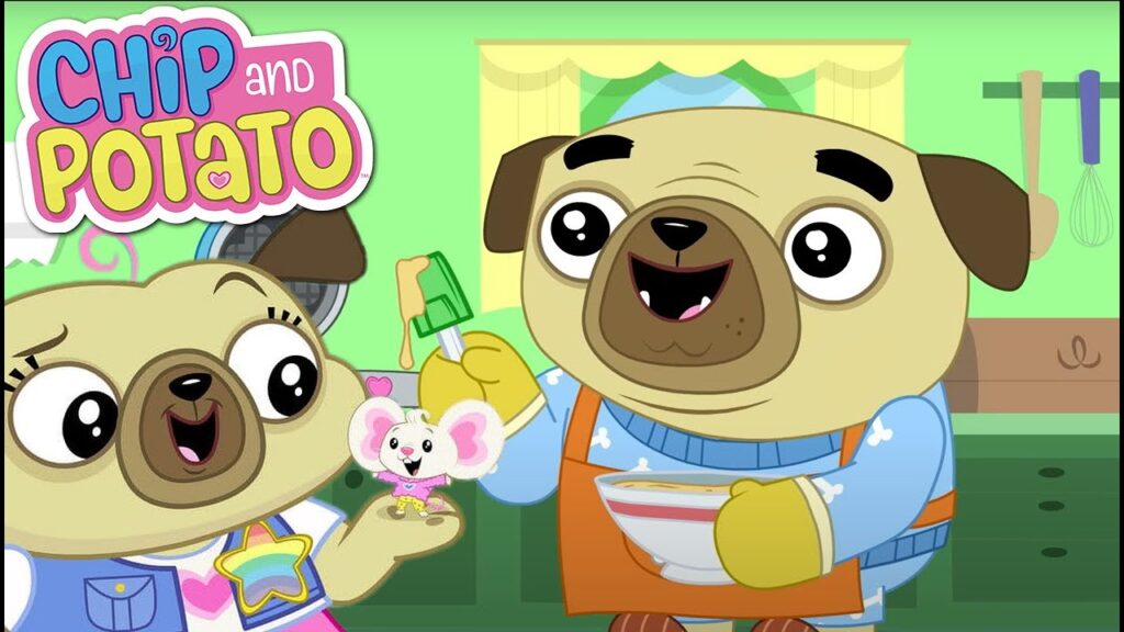 Chip and Potato | We’re Making Waffles! | Cartoons For Kids | Watch More on Netflix
