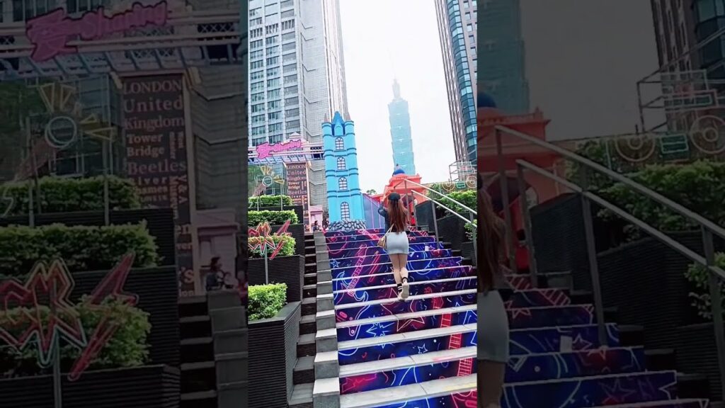 Taipei City hall, overview at 101 taipei Taiwan❤🇹🇼 #trending #viralvideo