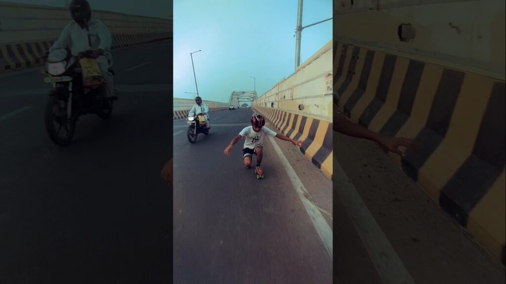 Sitting on Skates🛼💥 #skating ✔️#viralvideo #shorts #tutorial #rollerskating #road #reaction #habibi