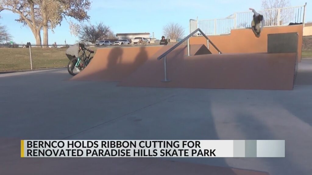 Bernalillo County completes skate park renovation project at Paradise Hills Community Center
