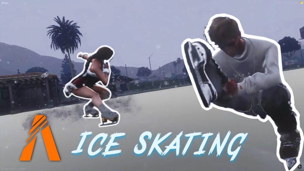 Ice Skating – FiveM Script | Best Christmas Tricks!⛸️