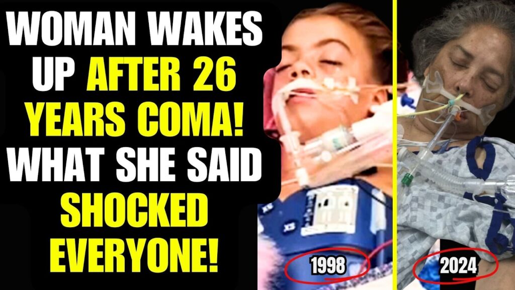 This Woman Awoke from a 26 Year Coma, and What She Said Shocked Everyone!