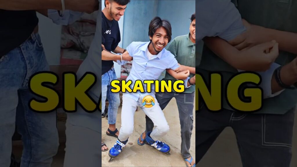 Skating Karke Pith Tod Liya 😭😂 | 292 | RealSanjay7 #shorts #minivlog