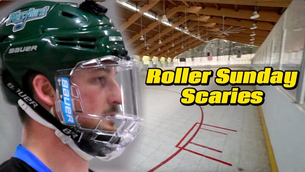 CAN A GOALIE SCORE? ROLLER HOCKEY CHALLENGE UNLEASHED! *Player POV*