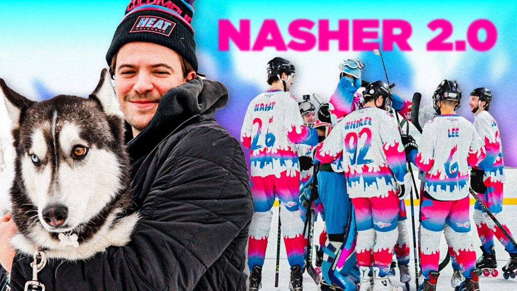 PLAYOFF HOCKEY DRAMA w/ THE HEAT | Nasher 2.0