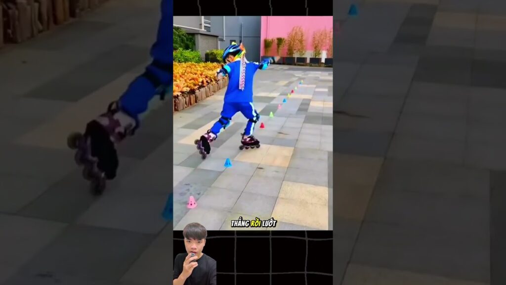 Thử trượt patin và cái kết (cre:@teachermisery/IG) #shorts