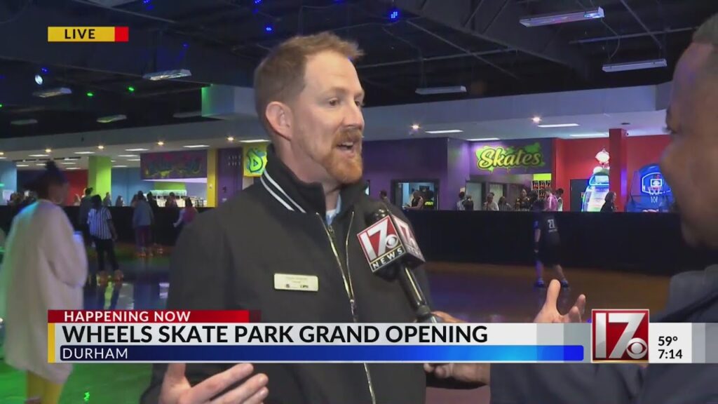 Wheels Skate Park in Durham opens