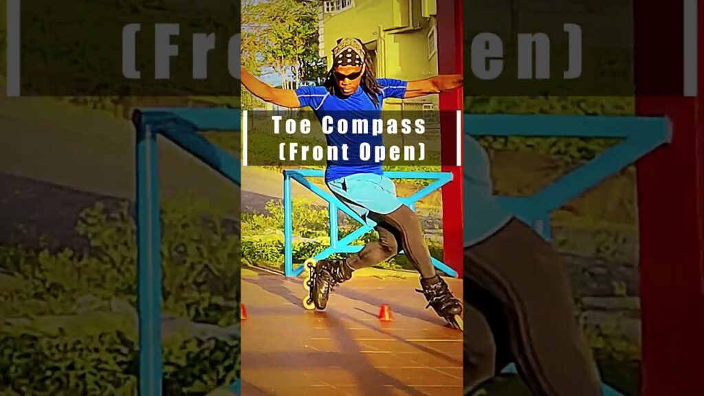 Toe Compass (Front Open) – Freestyle Slalom Skate Training