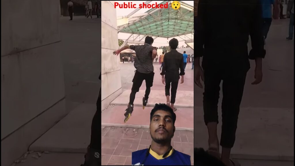 “OMG! Public Ke Saath Speed Inline Skating😱🔥|Must Watch!”#SpeedSkating #InlineSkating#PublicReaction