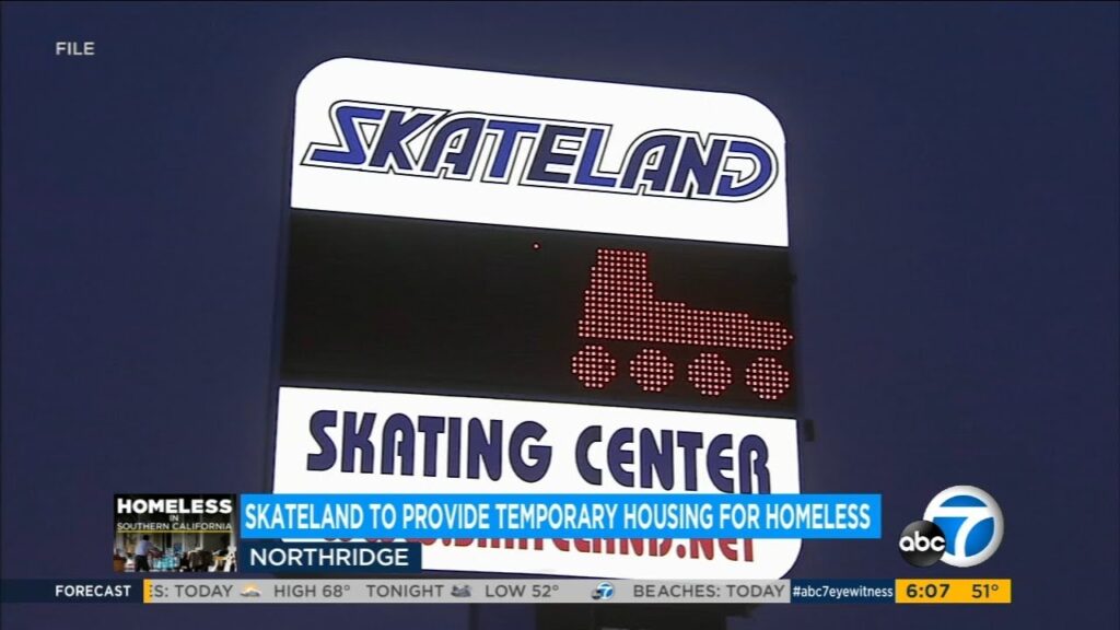 Skateland in Northridge to close permanently, become homeless shelter| KABC 7