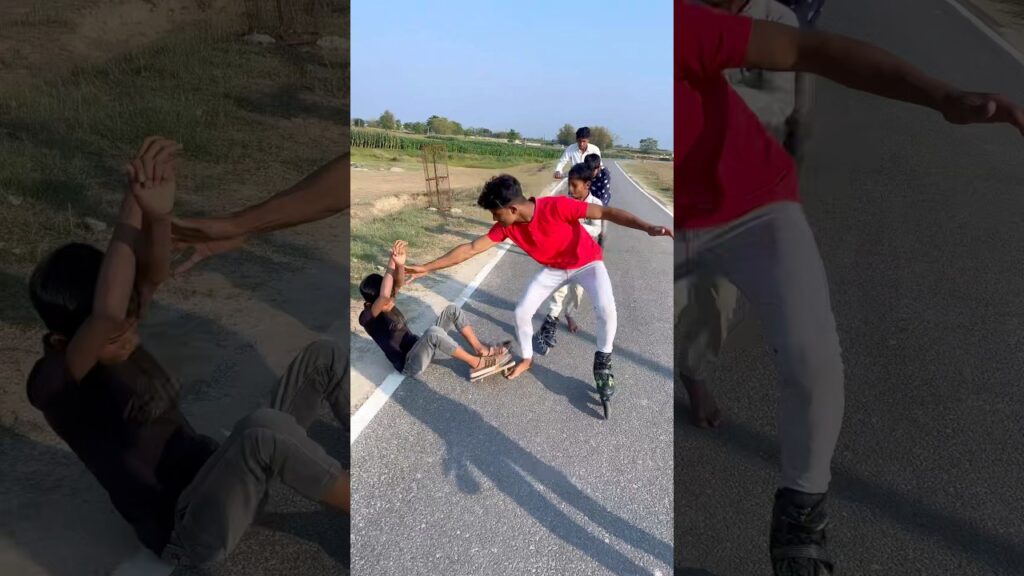 Hilarious Inline Skating Moments You Can’t Miss!😭😱#inlineskating#skateboarding#shorts#ytshorts