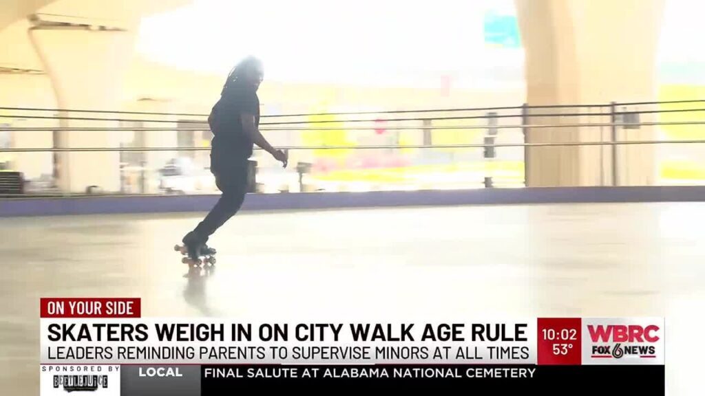 Skaters weigh in on Birmingham’s City Walk age rule