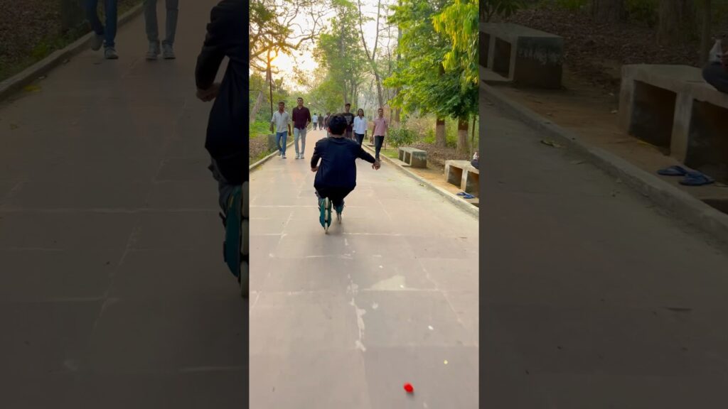 Girl reaction 👀skating video 🛼#skating #skater #inlineskate #publicreaction #girlreaction