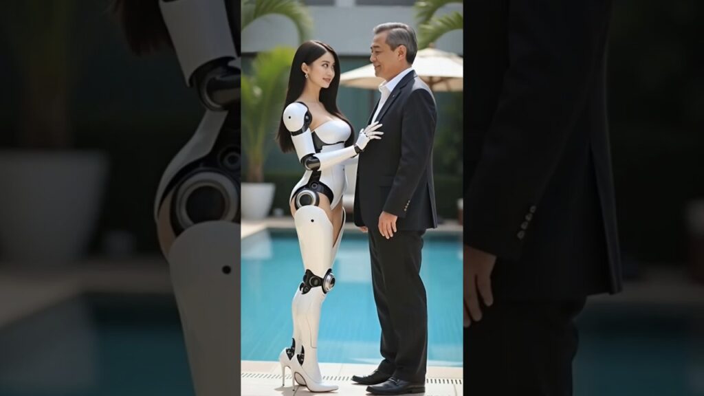 new robot girlfriend #robot #robotics #short #shorts #amazing #ai #shortvideo #md_najmul_comedy