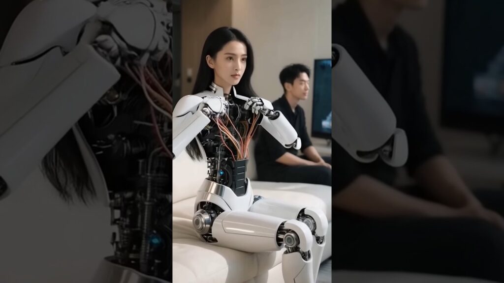 chaking in Robot #robot #robotics #shorts #shortvideo #mdnajmulcomedy