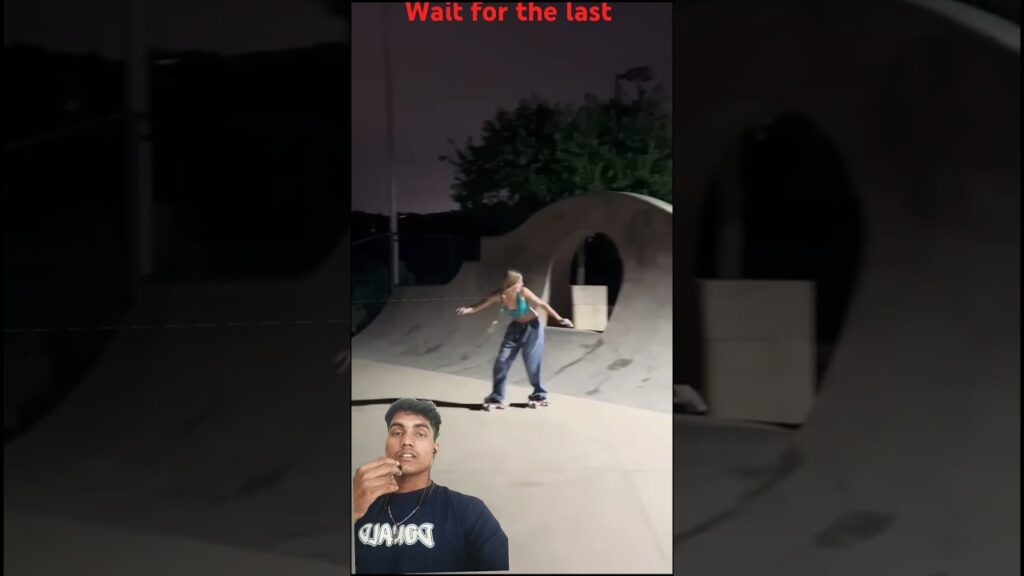 “Skater Girl Aerial Moves at Night! | Rock the Streets on Wheels”#SkaterGirl