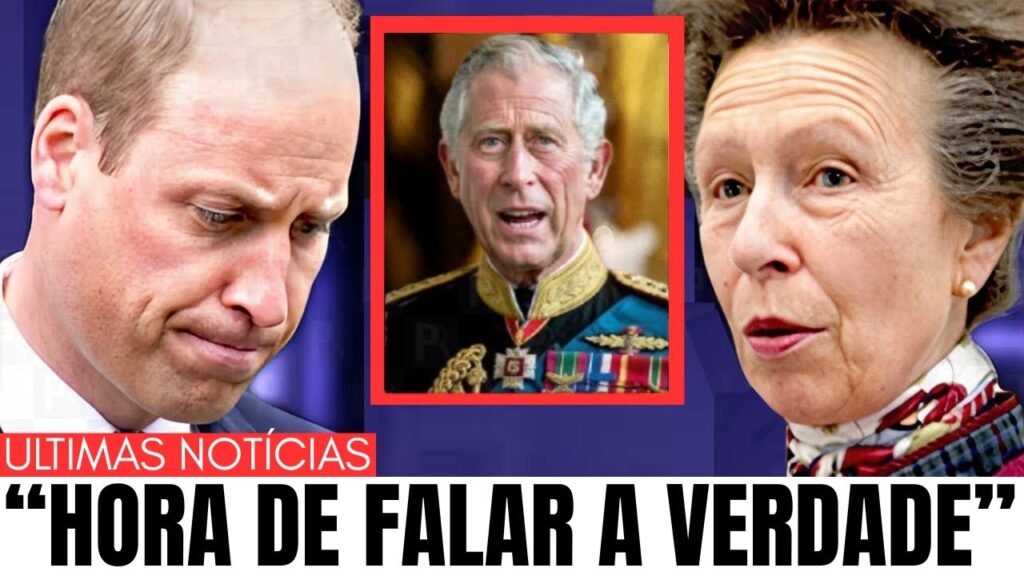 O príncipe William DESABA quando a princesa Anne revela o ÚLTIMO desejo do rei!