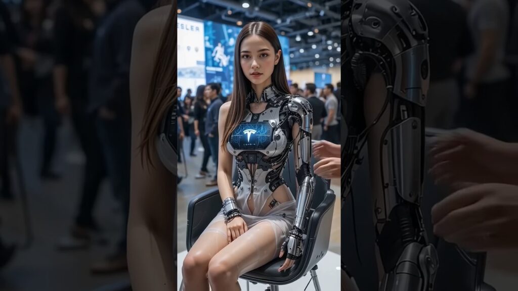 Pretty humanoid robot. It’s almost like a person #robot #mdnajmulcomedy