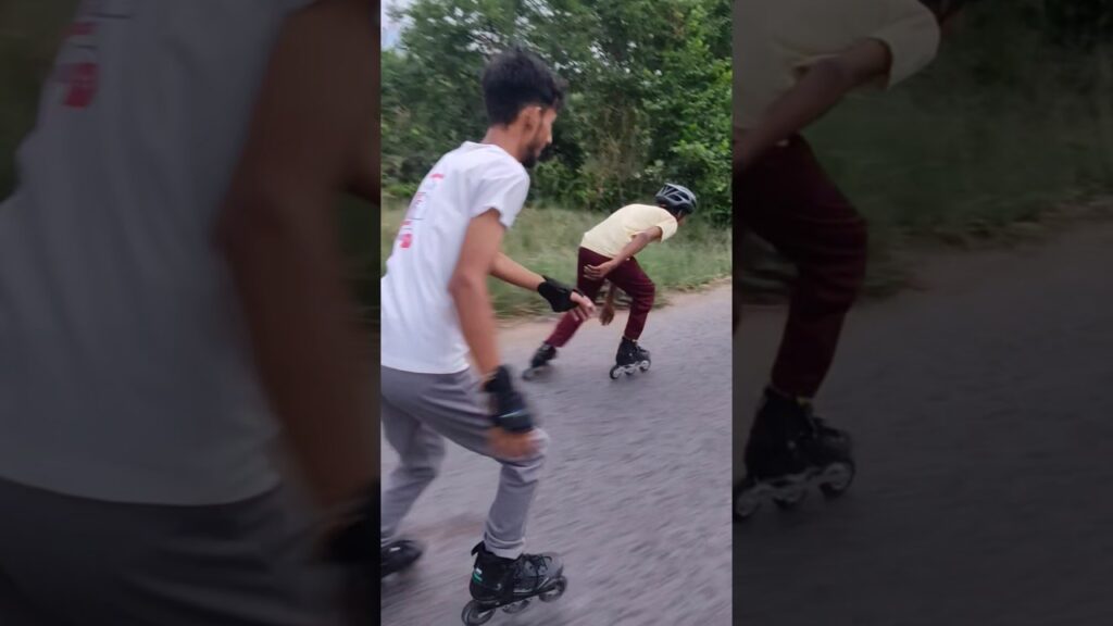 Skating ๐ผ #flamevlogs #inlineskate @flamevlogs26 #jaspovitesse110inlineskates #shorts #fitness