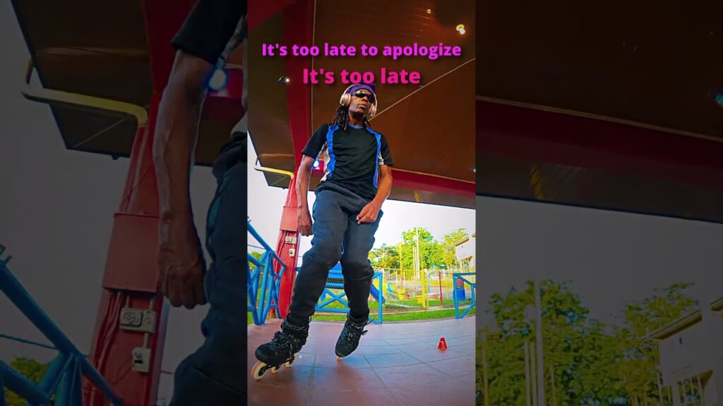 Apologize – Freestyle Slalom Skating SloMo