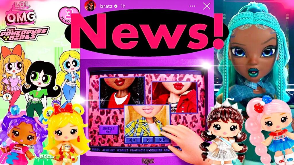 MGA NEWS!🟡 Bratz x CLUELESS First LOOK, Rainbow High SLIME Legs, Lol OMG Powerpuff Girls MORE!!🔥🍵