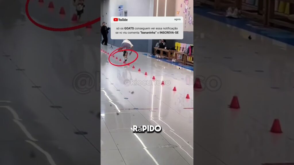 Olha a habilidade dessa menina!!