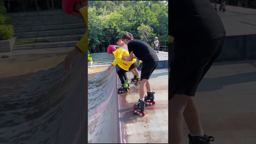 Look what happened while skating🛹🛼