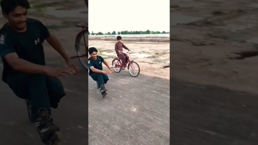 😤🤣 #skating #road #cycle #girl #funny #reaction #youtubeshorts #viralshorts #shortsvideo #shorts
