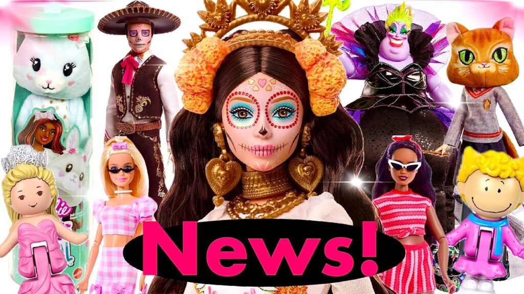 🛍👄BARBIE👄🛍| NEWS 2025❗️| Disney Darkness Descends URSULA, Dia De MUERTOS, Harry Potter & MORE!🔥🍵