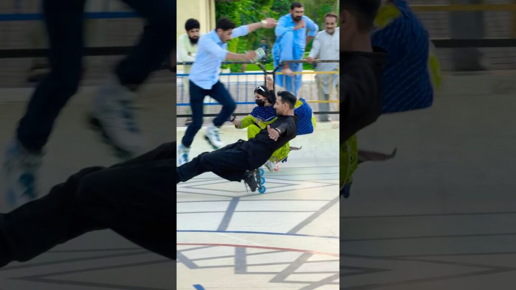 omg shaa ka accident hony lga tha #smuskater #skating #viralvideo #fypシ