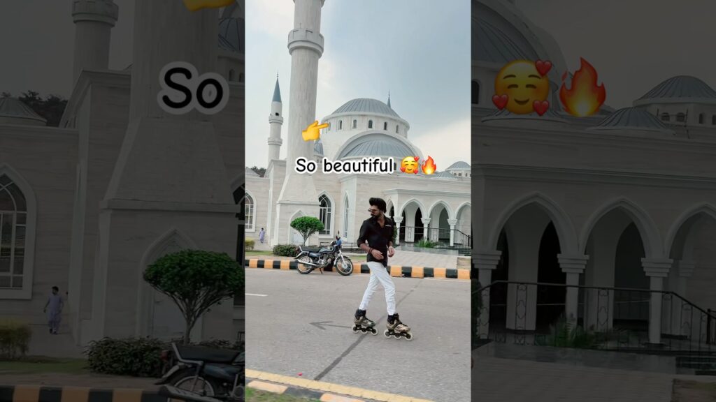 So beautiful😍🔥🥰#ytshorts #shortvideo #skatingshorts#Ansafakhar #Ansaskater #Fakharskater #fyp