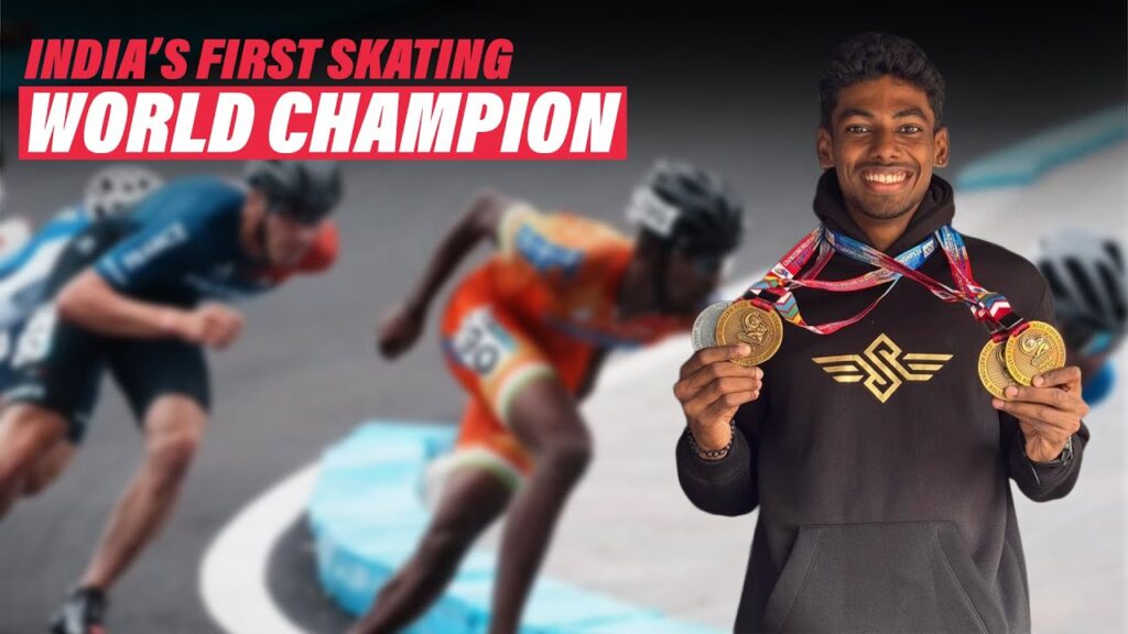 “Transition to seniors was hard. But now, I feel like I belong”: Skating World Champ Anand Velkumar