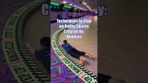 Techniques to Stop on Roller Skates Created by Newbies🛼