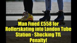 Man Fined £558 for Rollerskating into London Tube Station – Shocking TfL Penalty!