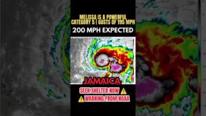 Historic Hurricane Headed Towards Jamaica, Cuba ππΎ Pray for the Caribbean #shorts @MrWeatherman