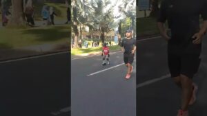 Bermain Sepatu Roda di Car Free Day Bintaro #CFDbintaro #olahraga #news