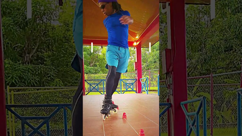 Back Brush – Freestyle Slalom Skate Training