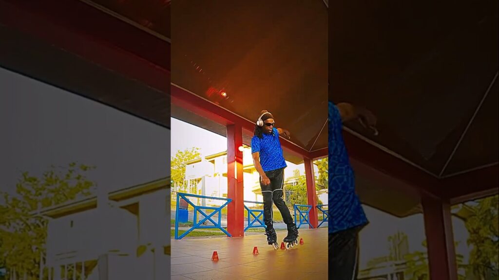 Unbreak My Heart – Freestyle Slalom Skating SloMo