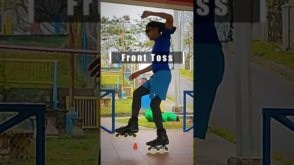 Front Toss – Freestyle Slalom Skate Training