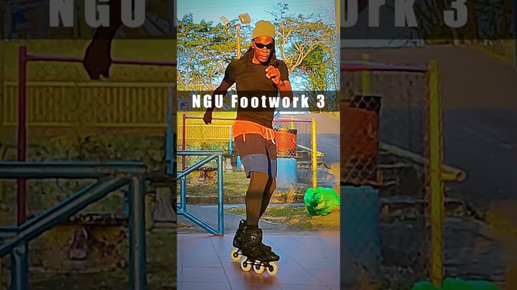 NGU Footwork 3 – Freestyle Slalom Skate Training
