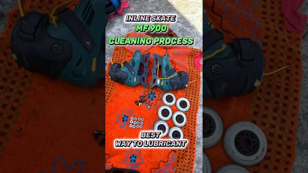Best way to lubricant inline skate mf 900 | cleaning mF 900.. @Chanduskater #mf900