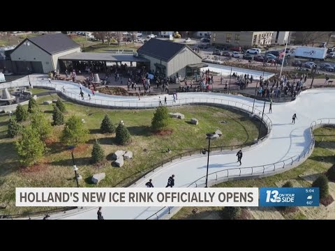 Skaters ready to ‘break the ice’ as Holland Ice Park officially opens