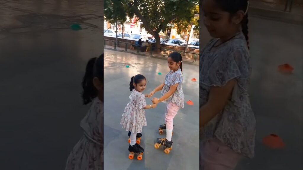 Skating Fever โ Dil Se Desi Touch ๐ญ๐ผ#skating #rollerskating #rollerskating #trending #viral #cute