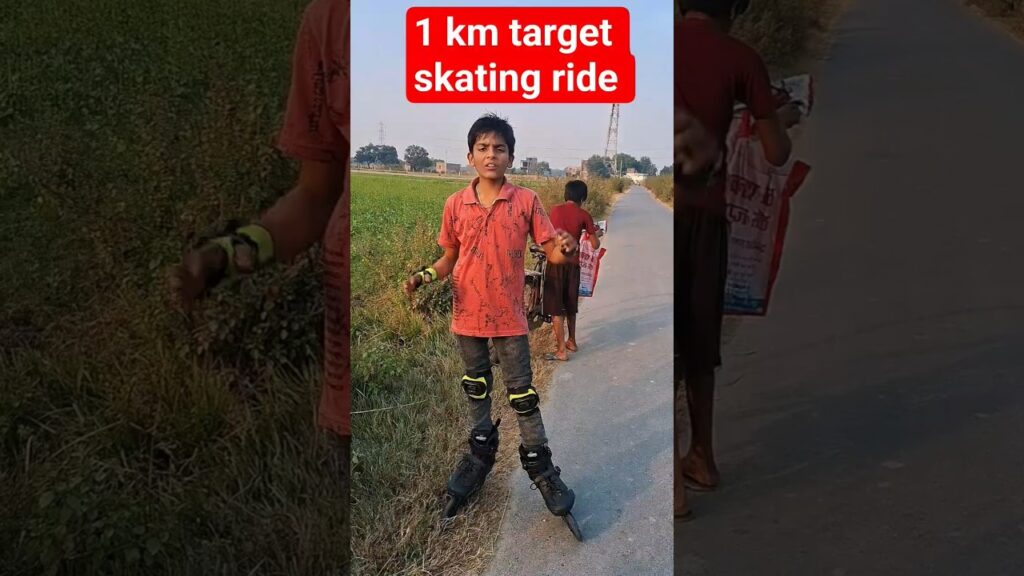 1 KM Inline Skating Ride 🛼 | Speed Skating Motivation | #Shorts