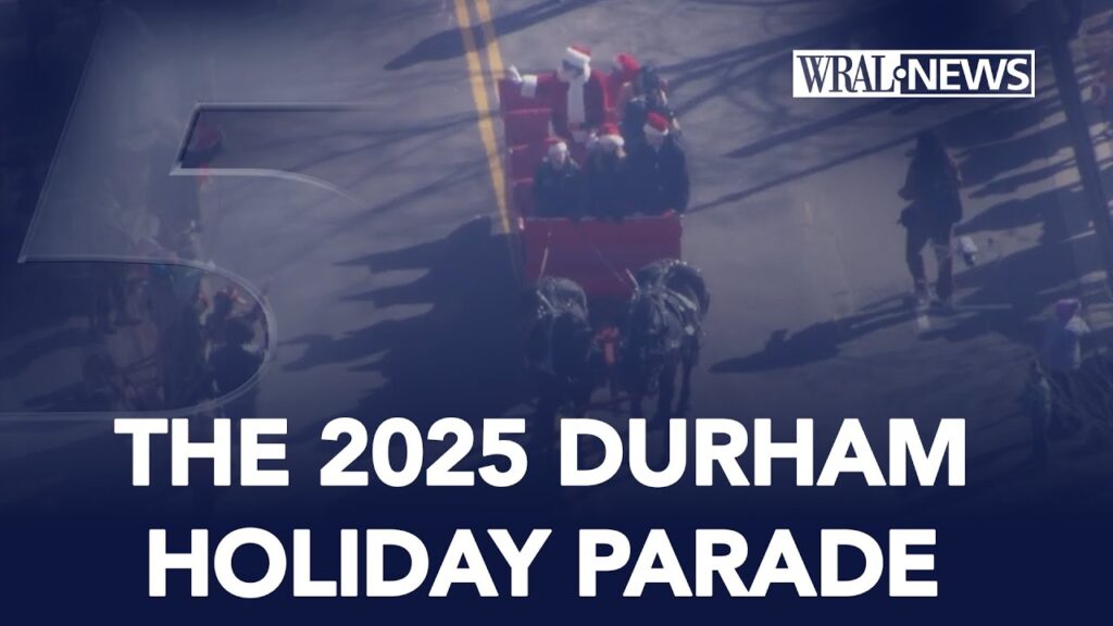 WRAL’s coverage of the 2025 Durham Holiday Parade
